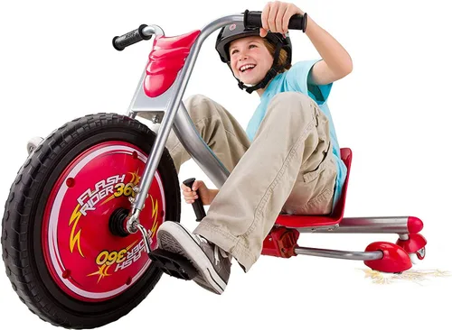 Vista 2 de Razor Triciclo Caster 360 para niños de 6+ años - Cartuchos Spark reemplazables, Ligero, Manubrios estilo MX, para usuarios de hasta 160 libras