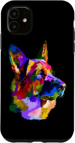 Vista 8 de Funda para iPhone 17 con diseño de pastor alemán para propietarios de perros