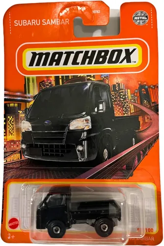 Vista 2 de Matchbox Power Grabs - Subaru Sambar 57/100 negro