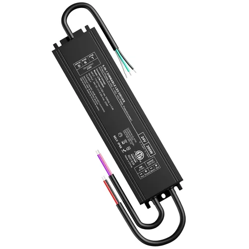 Vista 11 de REYLAX IP66 impermeable 5-en-1 Dimmable LED Driver 24V 120W, ETL