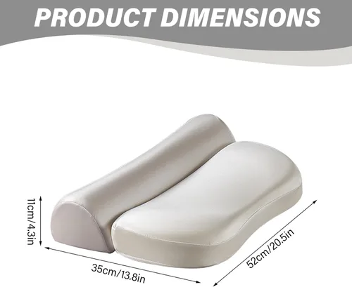 Vista 5 de Almohada ergonómica para el dolor de cuello, cuello ortopédico del contorno y almohadas cervicales, almohada cervical de la ayuda para todas