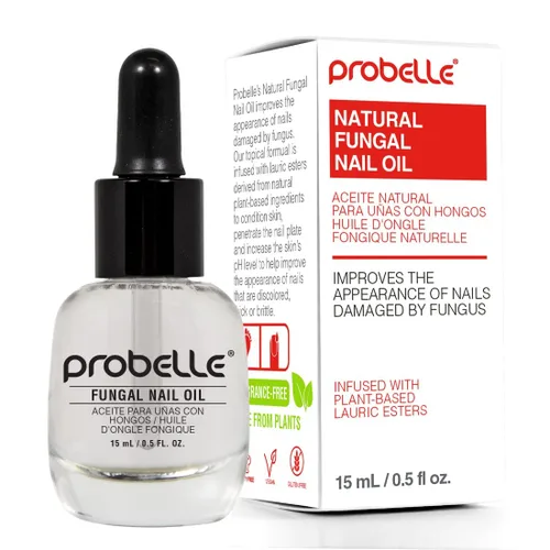 Vista 3 de Probelle Dúo de renovación natural de uñas, restaura la apariencia de uñas descoloridas o dañadas, aplicación de uñas de manos y pies (dúo)