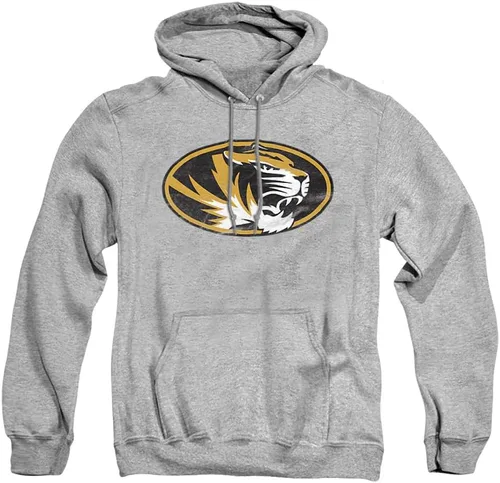 Vista 57 de Distressed College Primary Logo Adult Pullover Hoodie Collection 1 Universidad Estatal de Albany