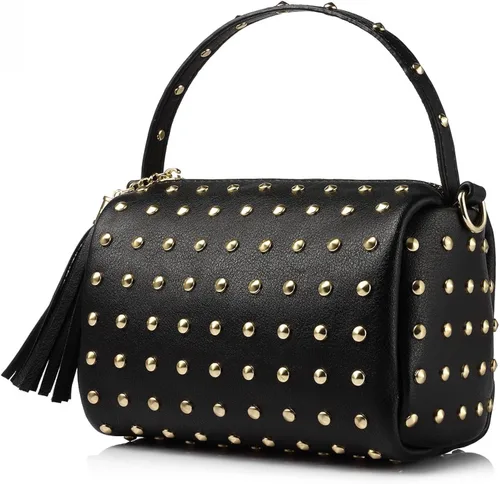 Vista 5 de LOVEVOOK Shoulder Bag Small Side Purse Mini Clutch with Bling Rivets