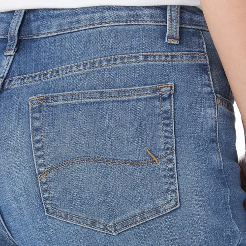 Vista 5 de Lee Jeans capri de ajuste relajado para mujer