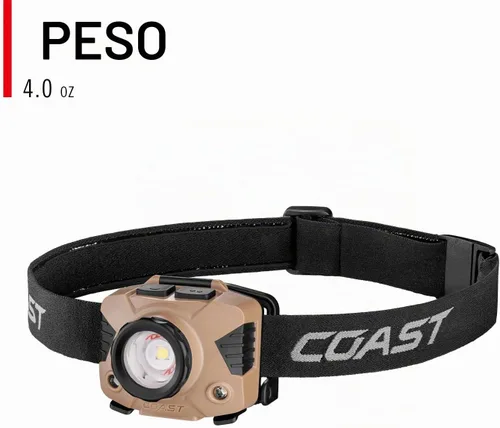 Vista 11 de Coast FLX7 - Linterna frontal LED de 700 lúmenes con foco giratorio, 3 pilas alcalinas AAA incluidas