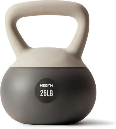Vista 17 de WeGym Mancuernas suaves con base resistente a impactos acolchada y mango antideslizante de agarre ancho para entrenamientos en casa, levantamiento