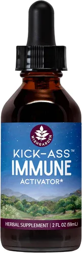 Vista 9 de WishGarden Herbs Kick-Ass Activador Inmune – Suplemento de apoyo a la inmunidad a base de hierbas para adultos, refuerzo inmunológico a base