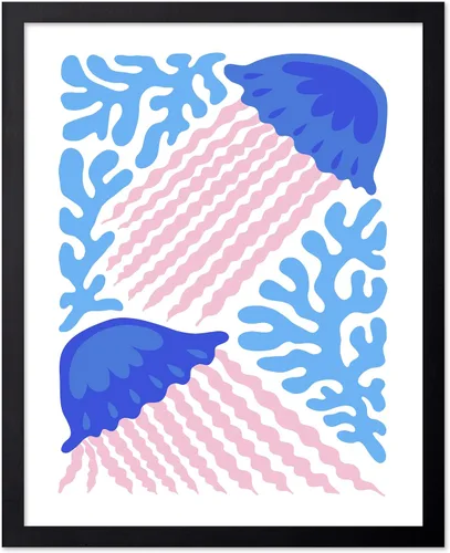 Vista 71 de Poster Master Fish Poster - Retro Aquatic Print - Marine Life Art - Groovy Fish Design - Abstract Artwork - Chic Boho Decor - Sea Design - Ocean or