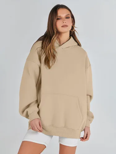 Vista 3 de ANRABESS Womens Oversized Hoodies Fleece Sweatshirts Long Sleeve Hooded Pullover Winter Clothes with Pocket