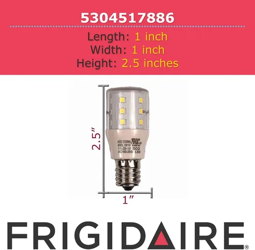 Vista 4 de Frigidaire 5304517886 - Luz LED, color blanco