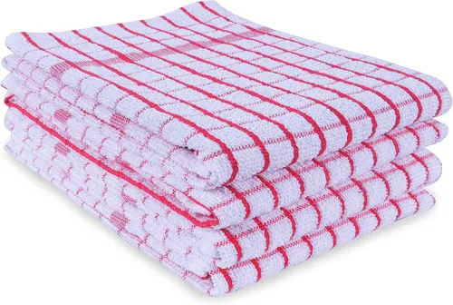 Vista 20 de AMOUR INFINI Juego de 8 paños de cocina ultra suaves, altamente absorbentes, de secado rápido, paños de cocina y limpieza de 12 x 12 pulgadas