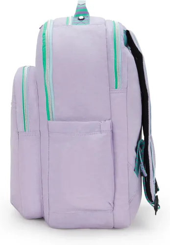Vista 7 de Kipling Seoul - Mochila para portátil extra grande de 17", Lavanda C, Grande