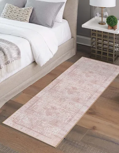 Vista 34 de Unique Loom Timeless Collection - Alfombra de área - Peter (2' x 3' 1" ovalada, beige/marfil)