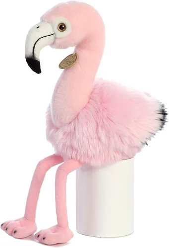Vista 2 de Andina Flamingo 10" Miyoni – Animal de peluche
