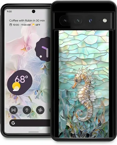 Vista 291 de Compatible con Google Pixel 4A 5G Mobile Case Creative Acrylic Back Panel Silicona Edge Case Slim Protección Especialmente para Google Pixel 4A 5G