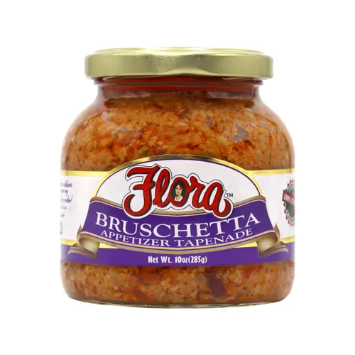 Vista 2 de Bruschetta de tapenade de aceitunas de flora - Crema de aceitunas mediterráneas - Tarro de 10 onzas
