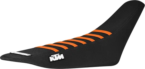 Vista 7 de Enjoy Mfg Funda de asiento, compatible con KTM SX SXF 2007-2010, todas las costillas naranjas/negras #73 Todas las costillas naranjas y negras