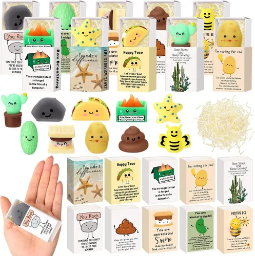 Vista 46 de 10 juegos de bolas de estrés cálidas de Halloween con cajas mezcladas 5 Beige
