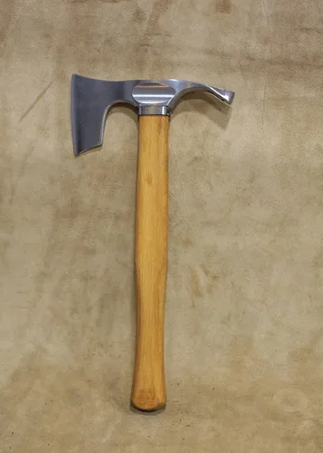 Vista 9 de Bearded/hacha hacha combinado con cuchilla curva para Adze – Bol Makers Tool- Raro.