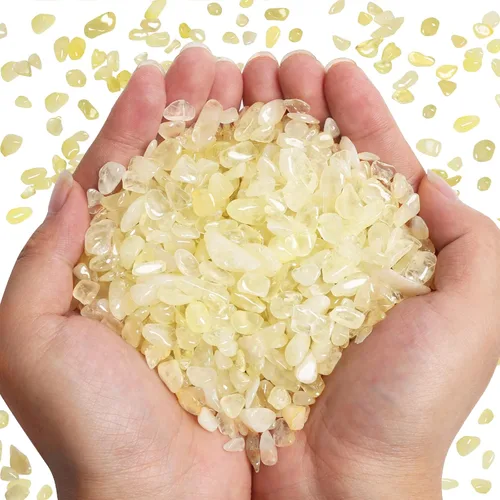 Vista 8 de QICQDRAM - Cristales naturales verdes de amazonita en volumen 0,9 lb/405g, piedras decorativas pequeñas en trozos para decoración del hogar y tanque