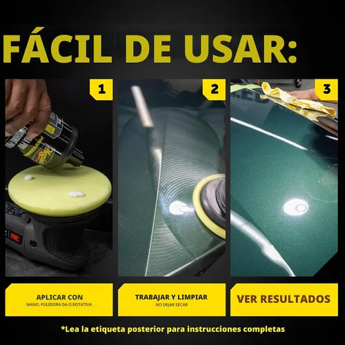 Vista 6 de Meguiar's Professional M210 Ultra Pro - Pulido de acabado, 32 onzas El esmalte de acabado para automóvil elimina espirales finos y hologramas