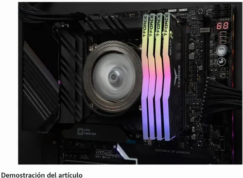 Vista 9 de NEWEGG Combo de memoria CPU de placa base -B550M-A con CPU Ryzen 5 5500 de 6 núcleos de 3.6 GHz y 16 GB (2 x 8 GB) 288 pines PC RAM DDR4 3200 AMD