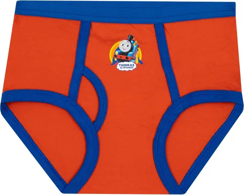 Vista 5 de Thomas & Friends Paquete de 5 calzoncillos para niños Thomas The Train Boxers para niños Ropa interior de algodón para niños
