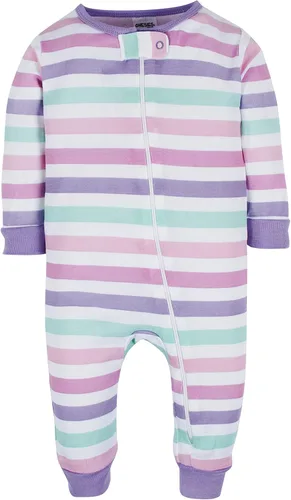 Vista 4 de Pijama de algodón de una pieza de ajuste cómodo para niñas