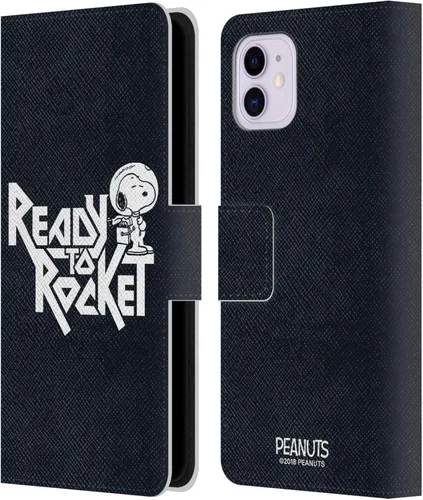 Vista 97 de Head Case Designs Funda de piel con licencia oficial de Peanuts Charlie Brown Good Grief Rock Tees compatible con Apple iPhone 11 Charlie Brown Buen