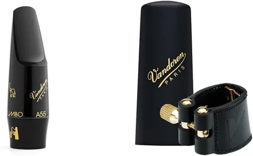 Vista 6 de Vandoren Boquilla para saxofón alto, paquete de cañas y accesorios