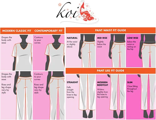 Vista 5 de KOI Betsey Johnson - Abrigo de laboratorio Margiold de 3 bolsillos, 32 pulgadas