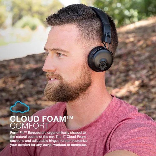Vista 4 de JLab, Studio+ Gen 2, Auriculares intrauditivos, Bluetooth inalámbrico, Multipunto, Plegable