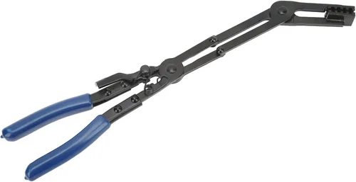 Vista 5 de Pinza de manguera 35 abrazaderas de manguera de largo alcance dobladas Alicates Agarre cómodo Herramienta de reparación automática universal
