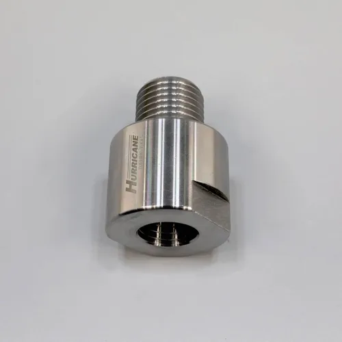 Vista 6 de Hurricane Turning Tools, Adaptador de husillo de cabezal para torno de madera, convierte husillo de 1 "x 8 TPI a 1 1/4" x 8 TPI