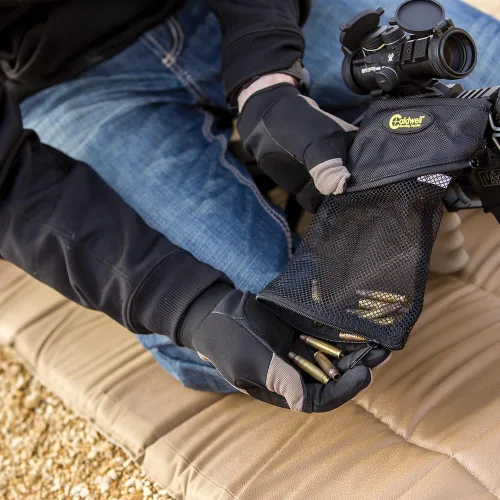 Vista 3 de Caldwell Brass Catcher with Heat Resistent Mesh, Collapsible, Mountable, for Range, Shooting, and Outdoors