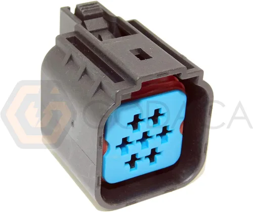 Vista 2 de 1 conector 7 vías 7 pines para Ford Mazda faro WPT-596 sin cable