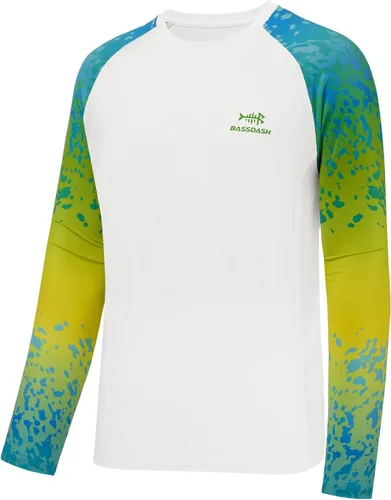 Vista 10 de Bassdash UPF 50 Camiseta de pesca para hombre con camuflaje, manga larga, sudadera de secado rápido