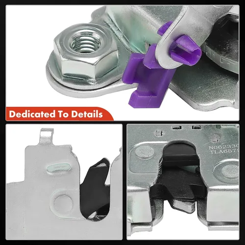 Vista 7 de A-Premium Actuador de bloqueo de la tapa del maletero del portón trasero izquierdo compatible con Toyota - Tundra 2007-2021 - Reemplazar # 657900C041