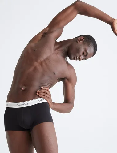 Vista 4 de Calvin Klein - Traje de baño moderno de algodón elástico natural para hombre, 3