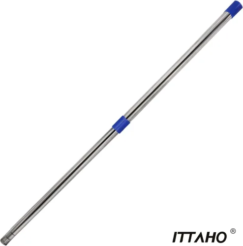 Vista 2 de Postes de extensión de rosca adicionales de 16 pulgadas, 2 piezas para escobilla de ventana extensible, color azul
