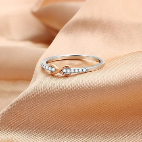 Vista 3 de Memgift Gifts for Women Mothers Day Gift from Daughter Best Friends Birthday Gifts for Nieces Granddaughters Love Knot Rings for Christmas