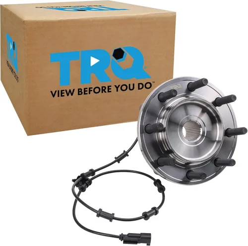 Vista 101 de TRQ Cojinete de rueda lateral del pasajero trasero y conjunto de cubo compatible con Ram ProMaster 1500 ProMaster 2500 ProMaster 3500 2014-2023