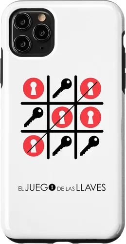 Vista 11 de iPhone 14 El Juego de las Llaves - Funda Blanca