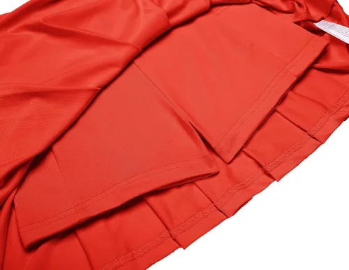 Vista 6 de Arshiner Faldas de tenis para niña con pantalones cortos, falda plisada atlética, falda pantalón de entrenamiento con bolsillos para niños de 4 a 13