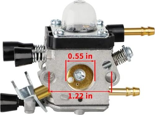 Vista 3 de Carburador C1Q-S68G para soplador Stihl BG55 BG85 BG45 BG46 BG65 SH55 SH85 Soplador de hojas de repuesto para Zama C1Q-S68 con kit de afinación