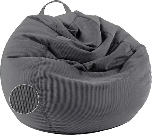 Vista 22 de LPMOERA Funda para Silla Puf de Almacenamiento de Animales de Peluche (Sin Relleno) Para Niños y Adultos. Camas Perezosas para Mascotas