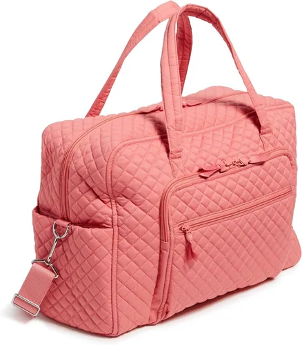 Vista 2 de Vera Bradley - Bolsa de viaje de fin de semana Weekender de algodón para mujer