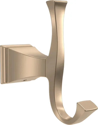 Vista 9 de Delta Dryden (1-Paquete) Ganchos para Toallas Brillo Acero Inoxidable Dobles Ganchos de Baño Montados en la Pared para Batas y Toallas Soporte