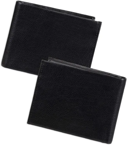Vista 2 de Calvin Klein Cartera plegable minimalista RFID de cuero para hombre